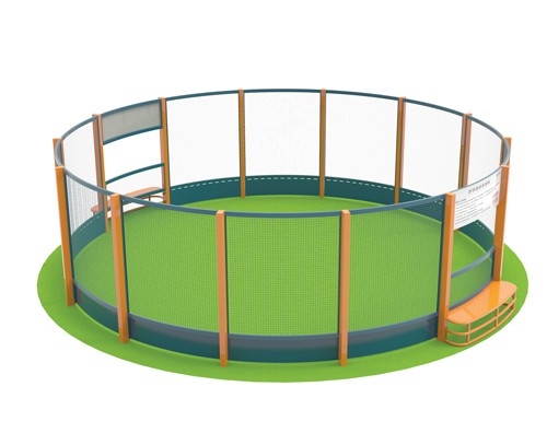 玉树360°圆形足球场