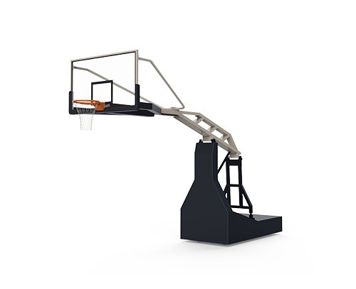 西宁手动液压篮球架(玻璃篮板)