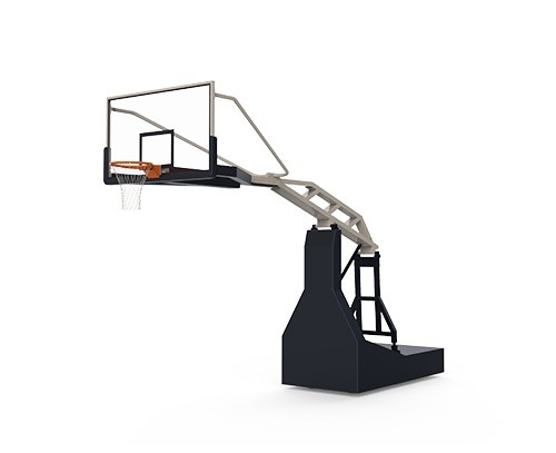 果洛电动液压篮球架(玻璃篮板)